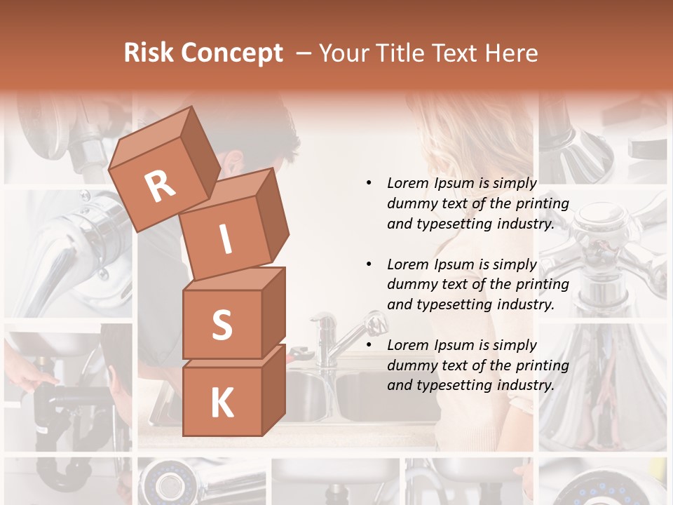 Contractor Drip Janitor PowerPoint Template