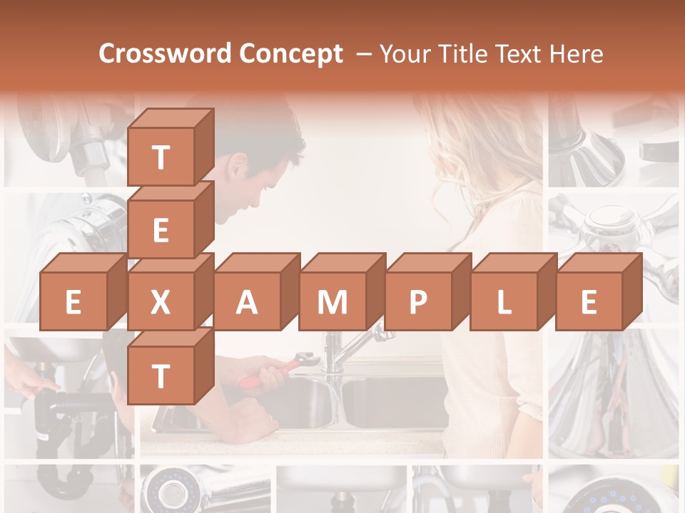 Contractor Drip Janitor PowerPoint Template