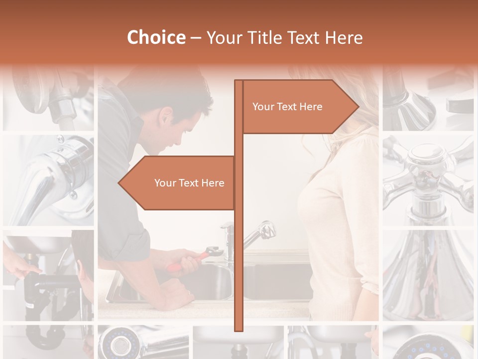 Contractor Drip Janitor PowerPoint Template