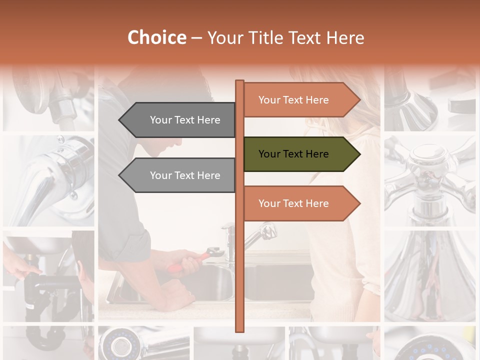 Contractor Drip Janitor PowerPoint Template