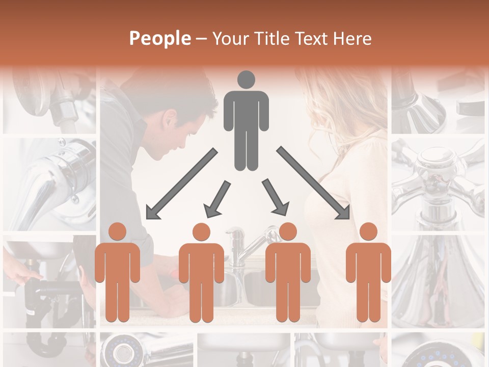 Contractor Drip Janitor PowerPoint Template