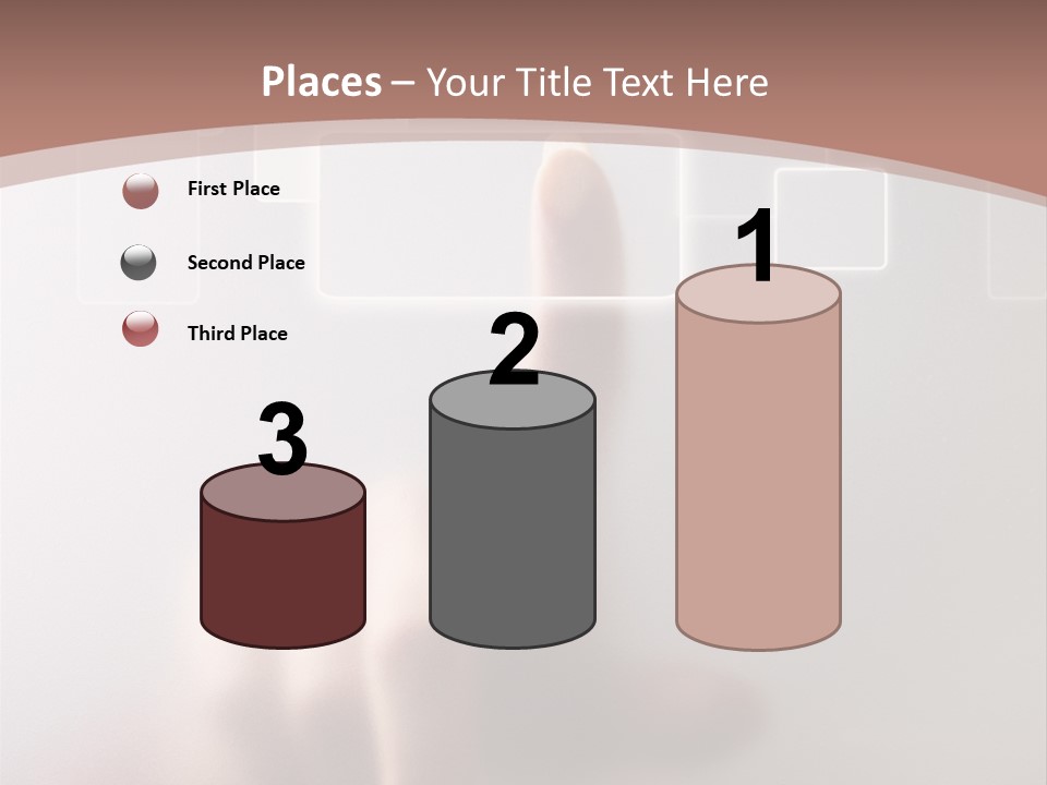 One Fingerprint Selective PowerPoint Template