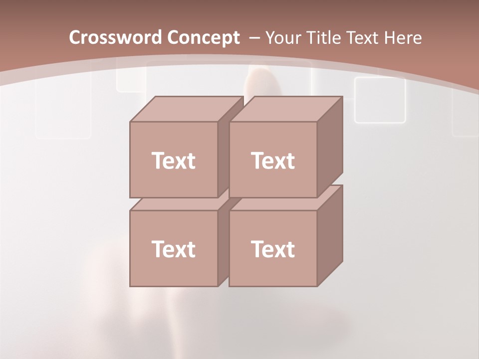 One Fingerprint Selective PowerPoint Template
