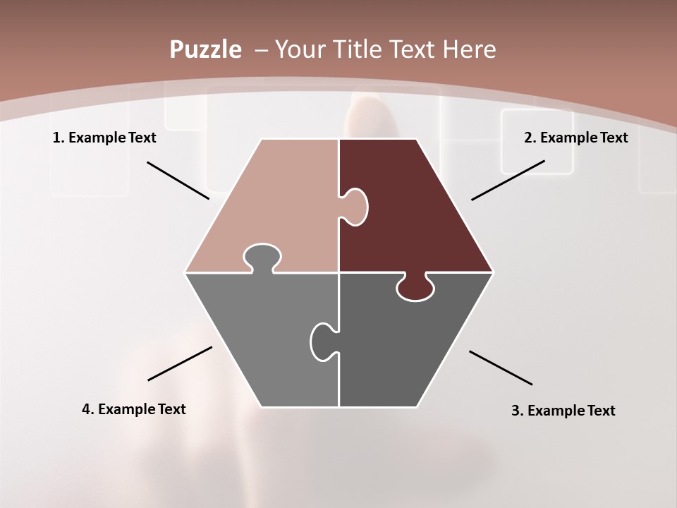 One Fingerprint Selective PowerPoint Template
