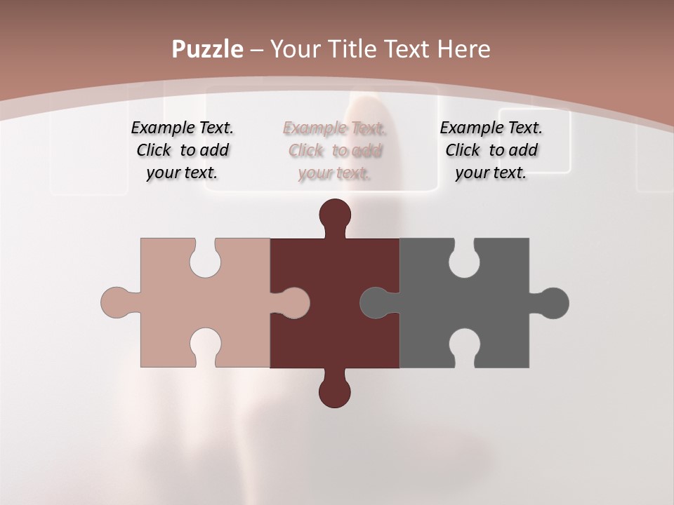 One Fingerprint Selective PowerPoint Template