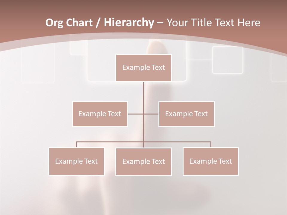 One Fingerprint Selective PowerPoint Template