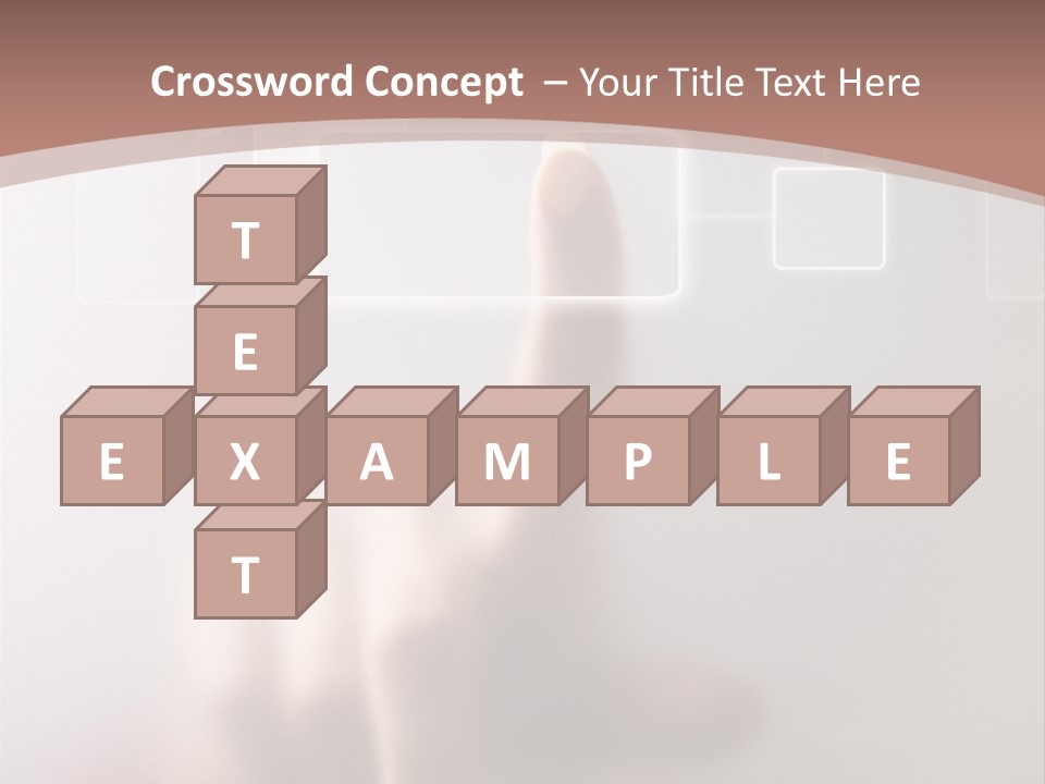 One Fingerprint Selective PowerPoint Template
