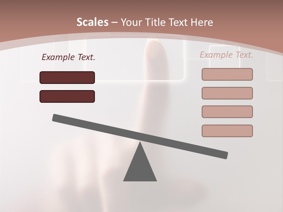 One Fingerprint Selective PowerPoint Template