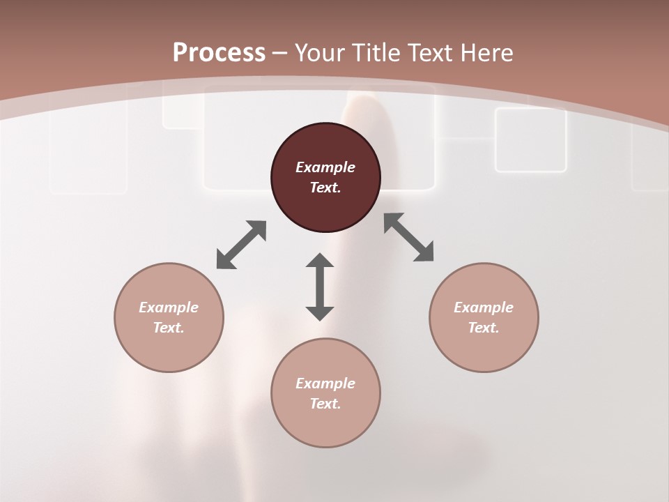 One Fingerprint Selective PowerPoint Template