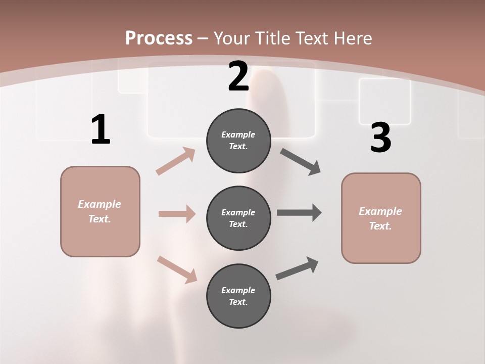 One Fingerprint Selective PowerPoint Template
