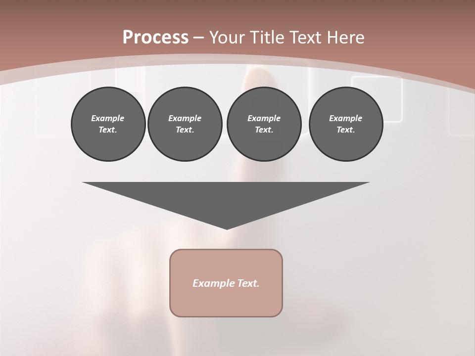One Fingerprint Selective PowerPoint Template