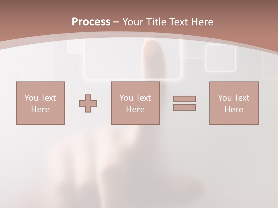 One Fingerprint Selective PowerPoint Template