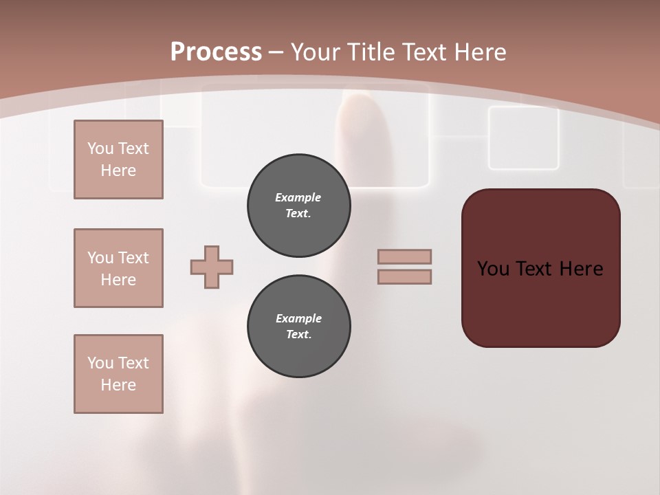 One Fingerprint Selective PowerPoint Template