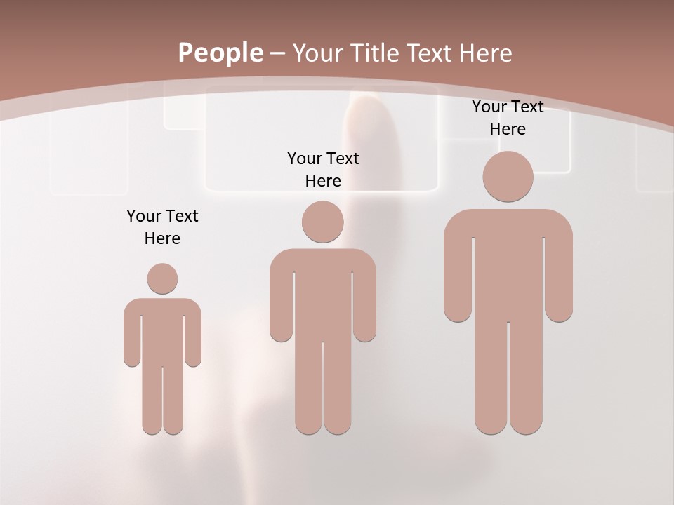 One Fingerprint Selective PowerPoint Template