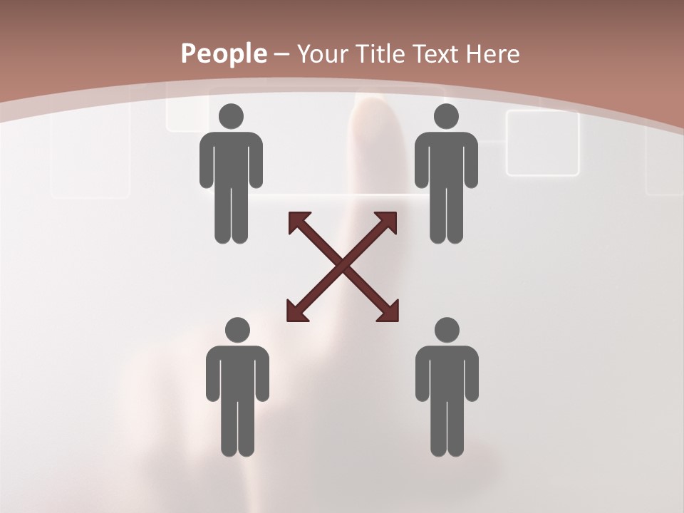 One Fingerprint Selective PowerPoint Template