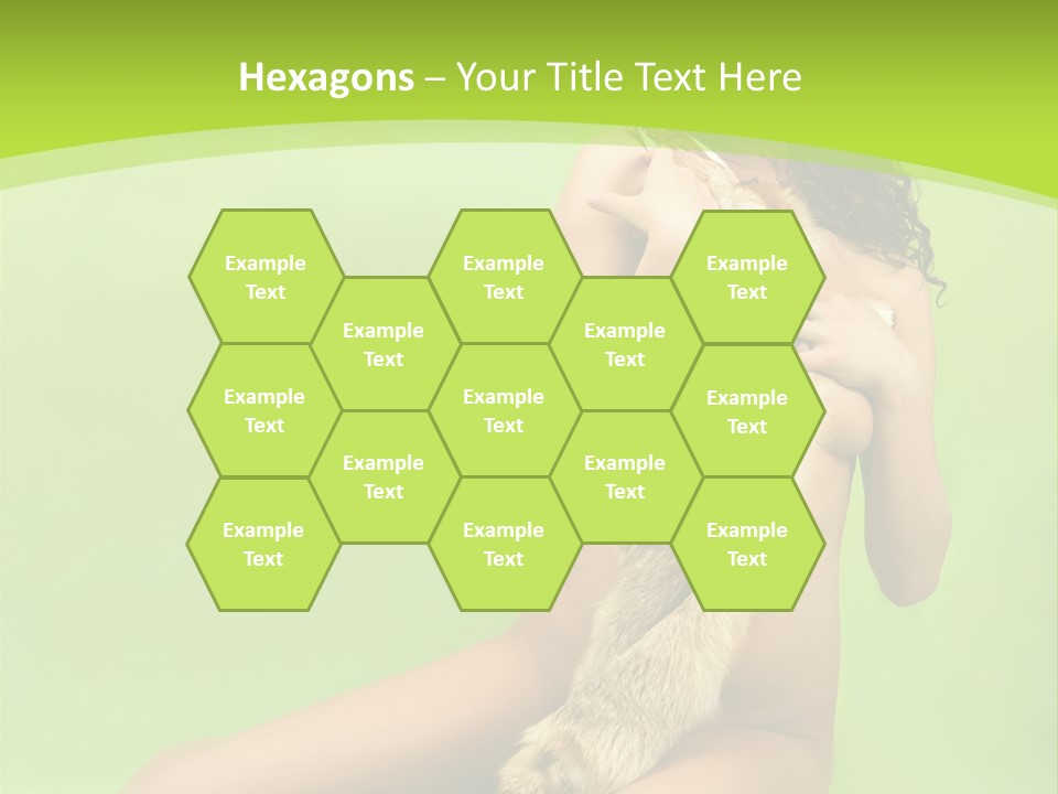 Style Caucasian Furskin PowerPoint Template