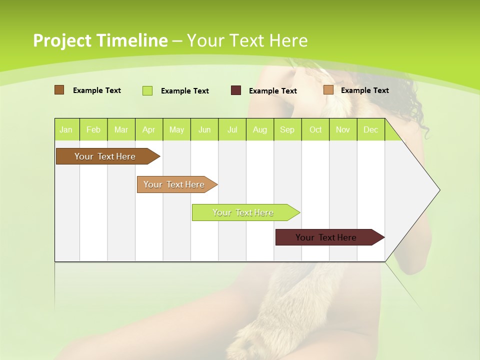 Style Caucasian Furskin PowerPoint Template