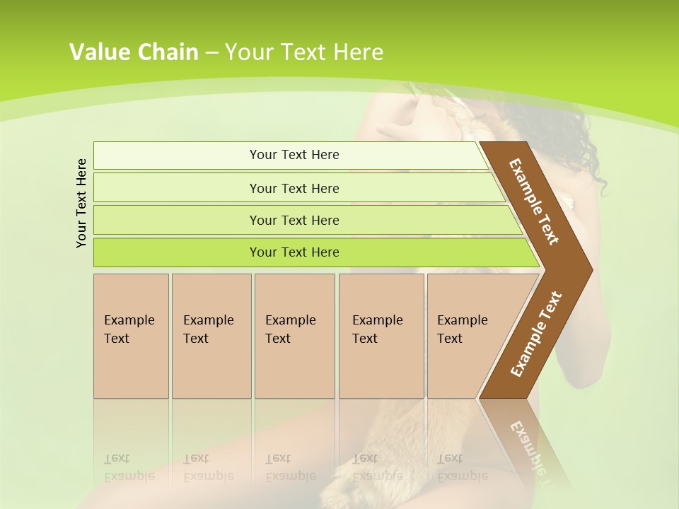 Style Caucasian Furskin PowerPoint Template