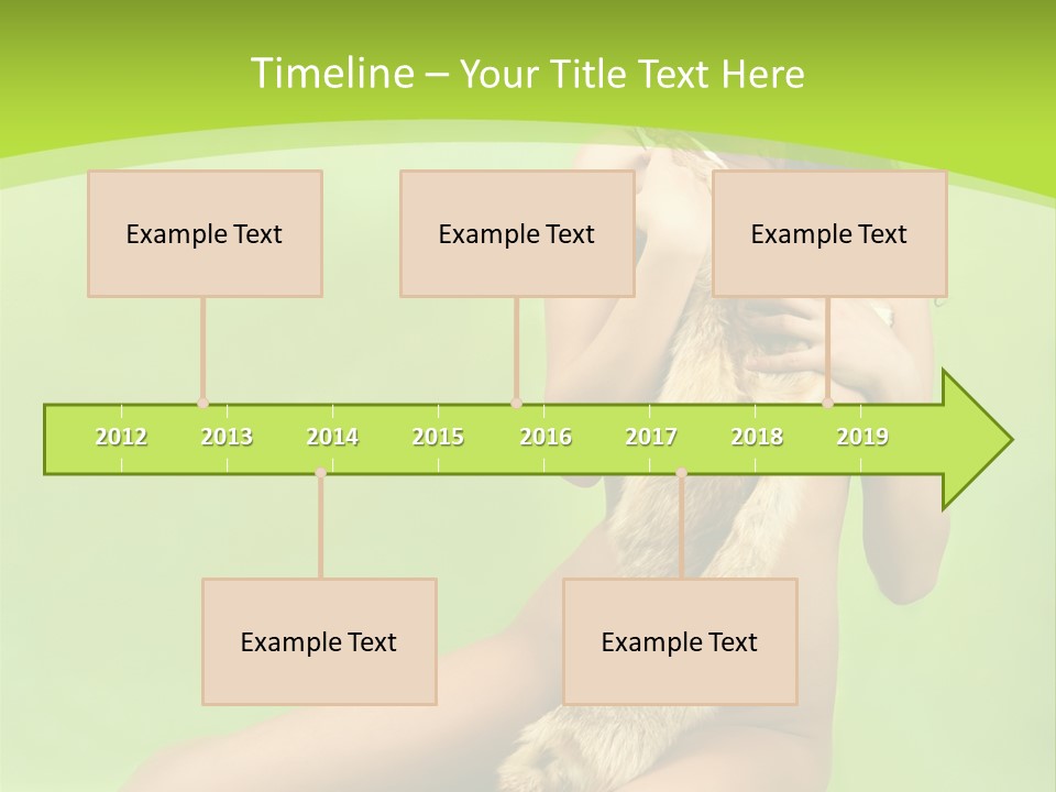 Style Caucasian Furskin PowerPoint Template