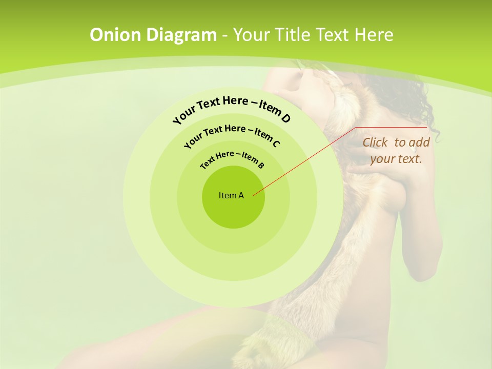 Style Caucasian Furskin PowerPoint Template