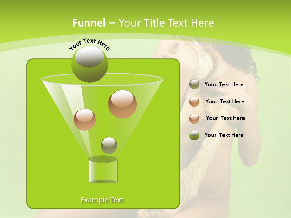 Style Caucasian Furskin PowerPoint Template