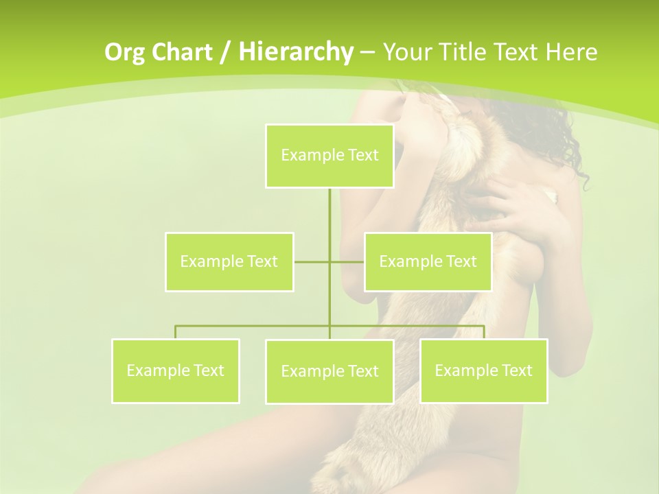 Style Caucasian Furskin PowerPoint Template