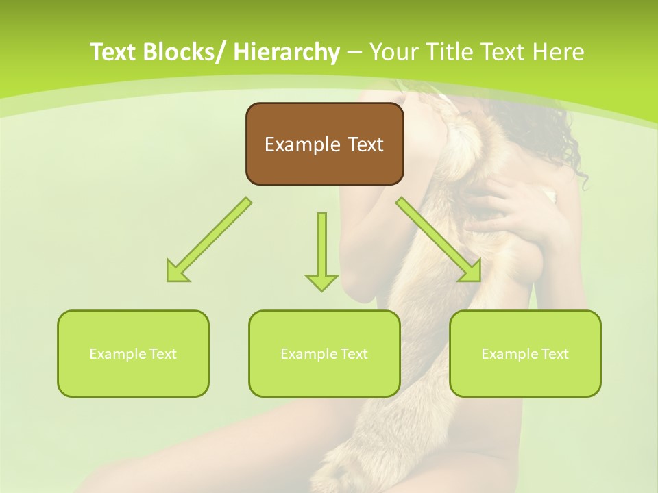 Style Caucasian Furskin PowerPoint Template