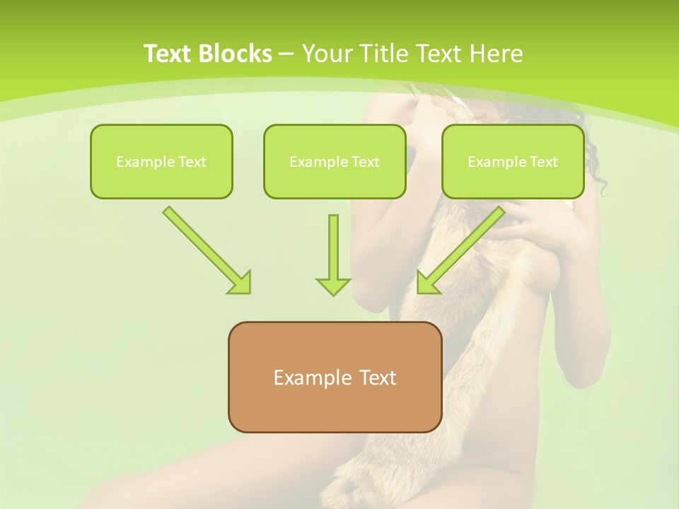 Style Caucasian Furskin PowerPoint Template