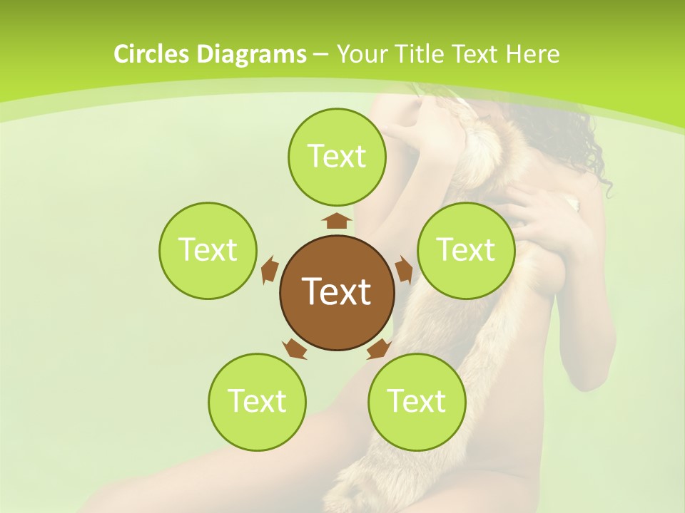 Style Caucasian Furskin PowerPoint Template