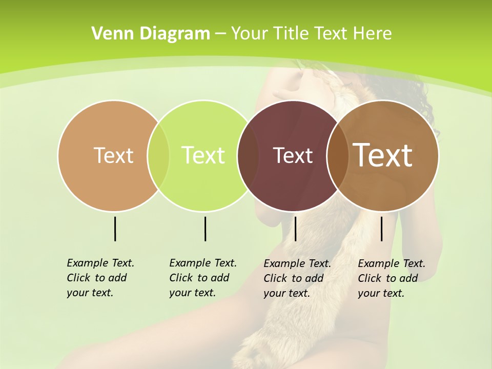 Style Caucasian Furskin PowerPoint Template