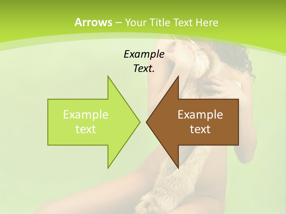 Style Caucasian Furskin PowerPoint Template