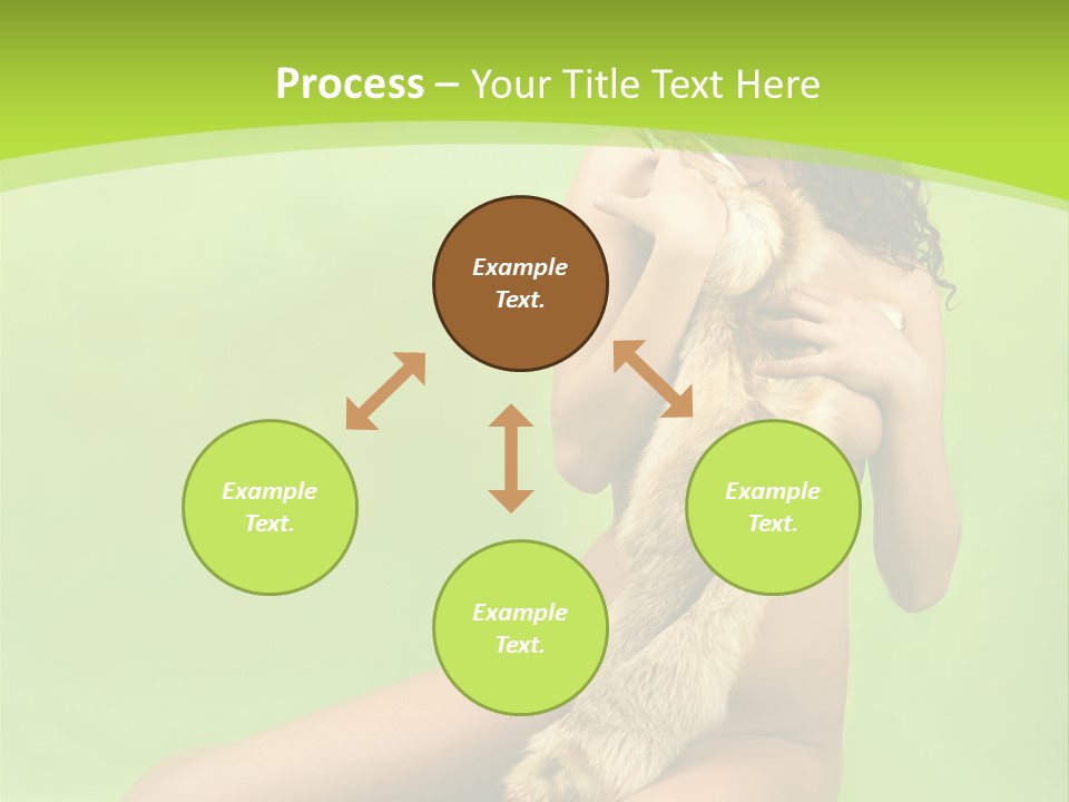 Style Caucasian Furskin PowerPoint Template