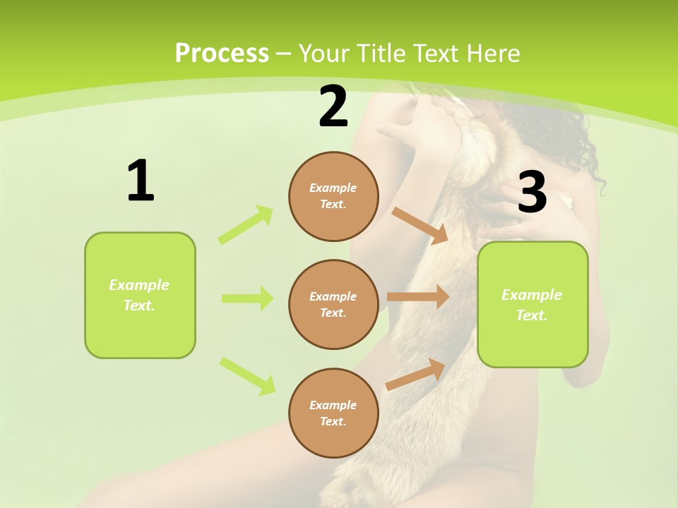 Style Caucasian Furskin PowerPoint Template