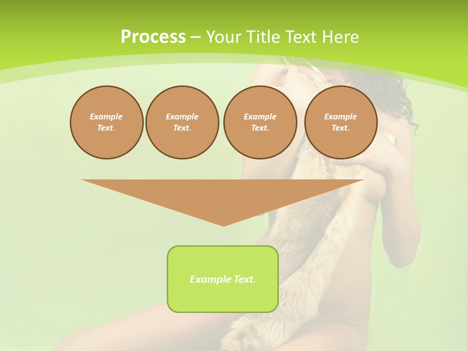 Style Caucasian Furskin PowerPoint Template