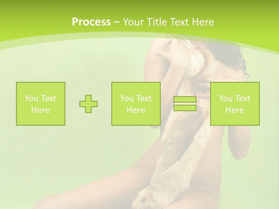 Style Caucasian Furskin PowerPoint Template