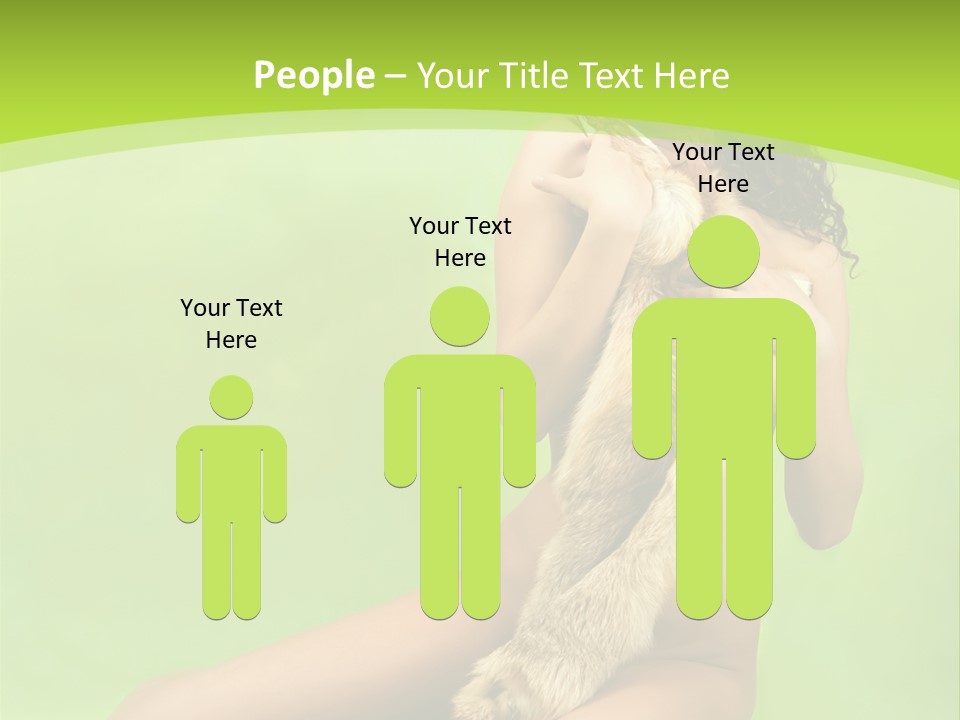 Style Caucasian Furskin PowerPoint Template