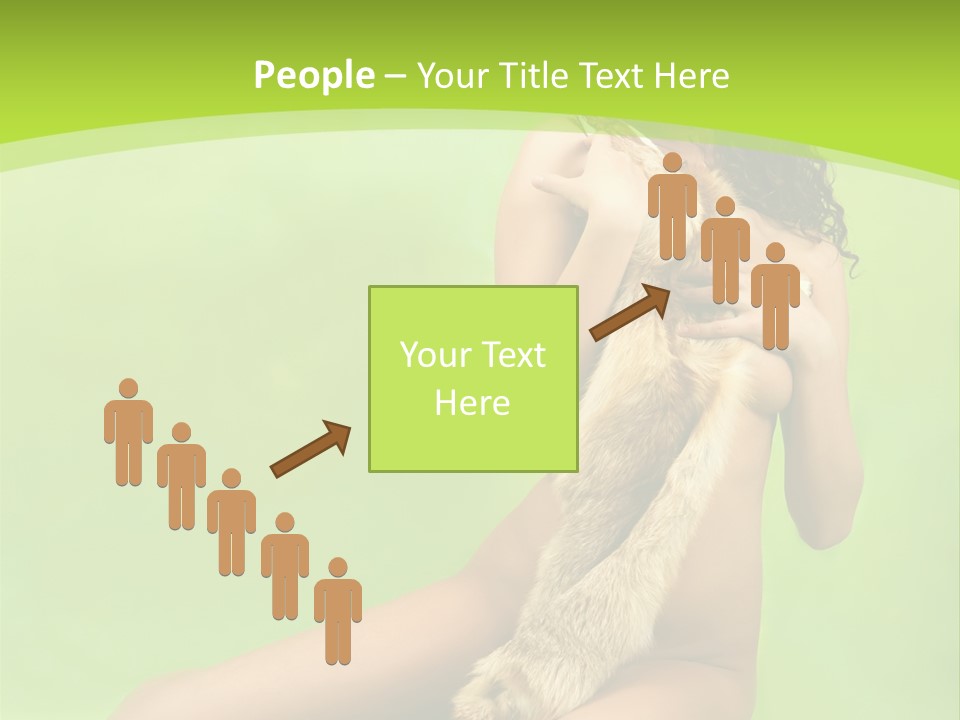 Style Caucasian Furskin PowerPoint Template