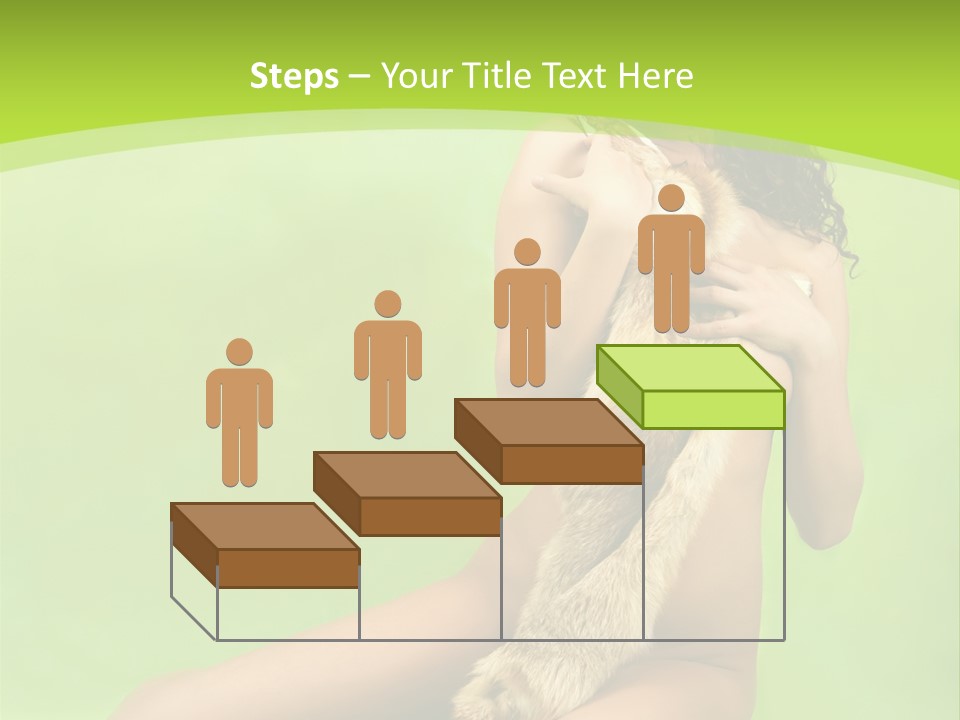 Style Caucasian Furskin PowerPoint Template