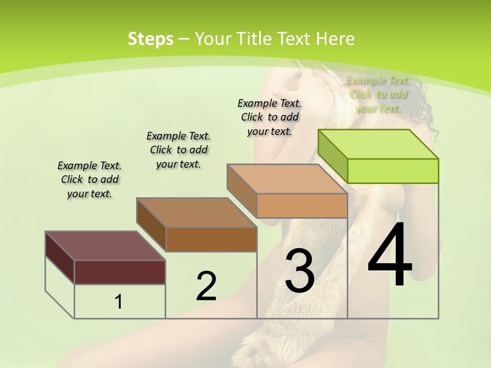 Style Caucasian Furskin PowerPoint Template