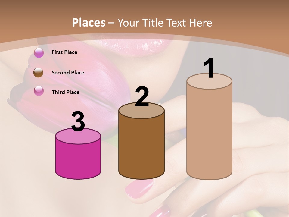 Pink Detail Purple PowerPoint Template
