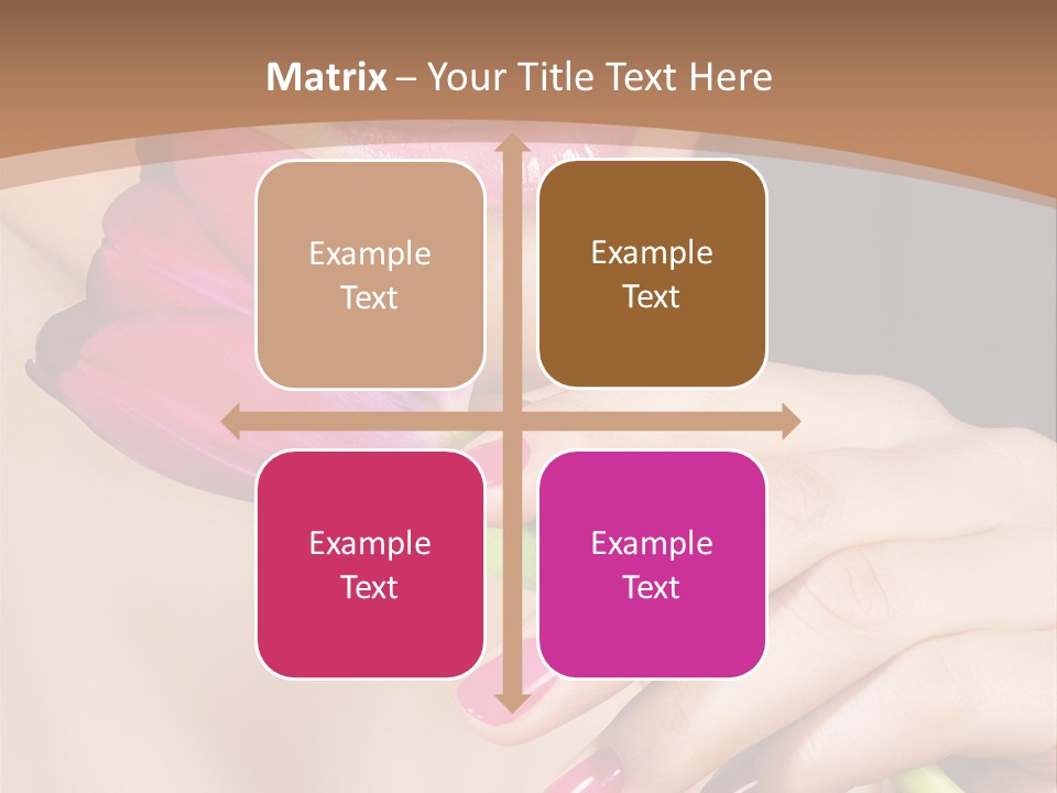 Pink Detail Purple PowerPoint Template