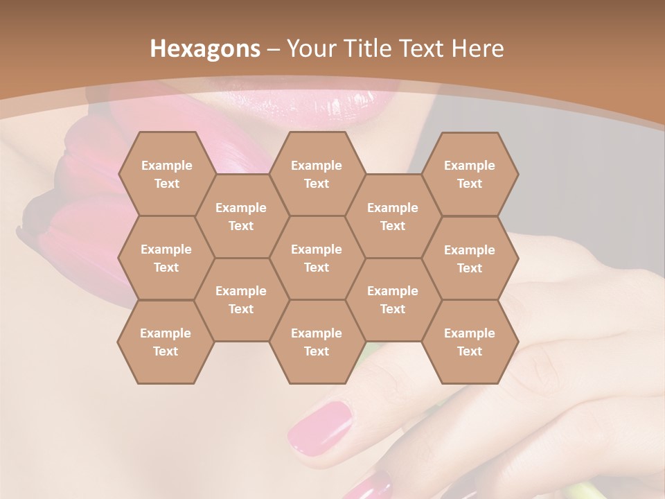 Pink Detail Purple PowerPoint Template