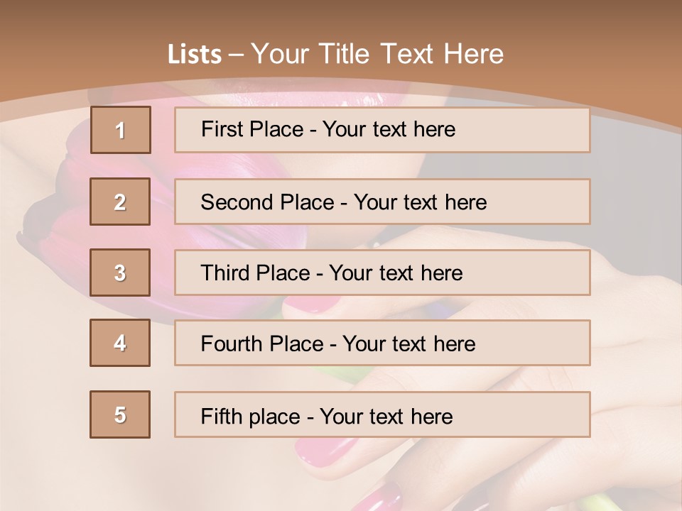 Pink Detail Purple PowerPoint Template