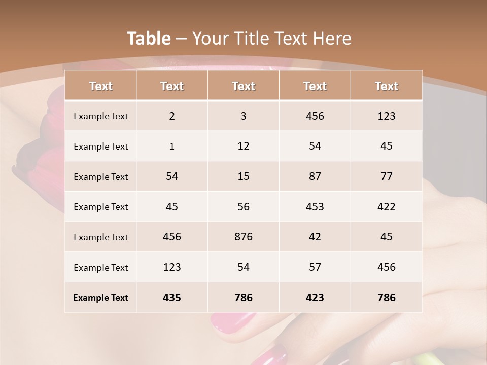 Pink Detail Purple PowerPoint Template