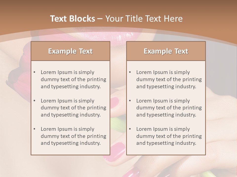 Pink Detail Purple PowerPoint Template