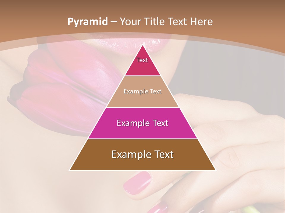 Pink Detail Purple PowerPoint Template