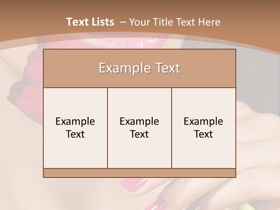 Pink Detail Purple PowerPoint Template