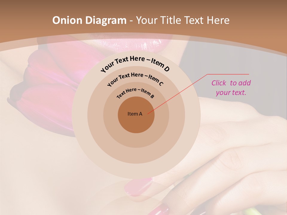 Pink Detail Purple PowerPoint Template