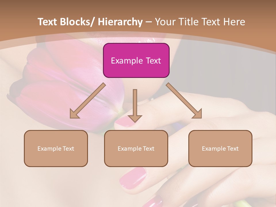 Pink Detail Purple PowerPoint Template