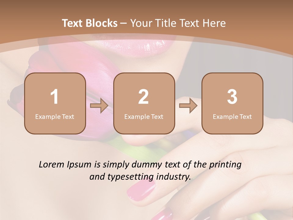 Pink Detail Purple PowerPoint Template